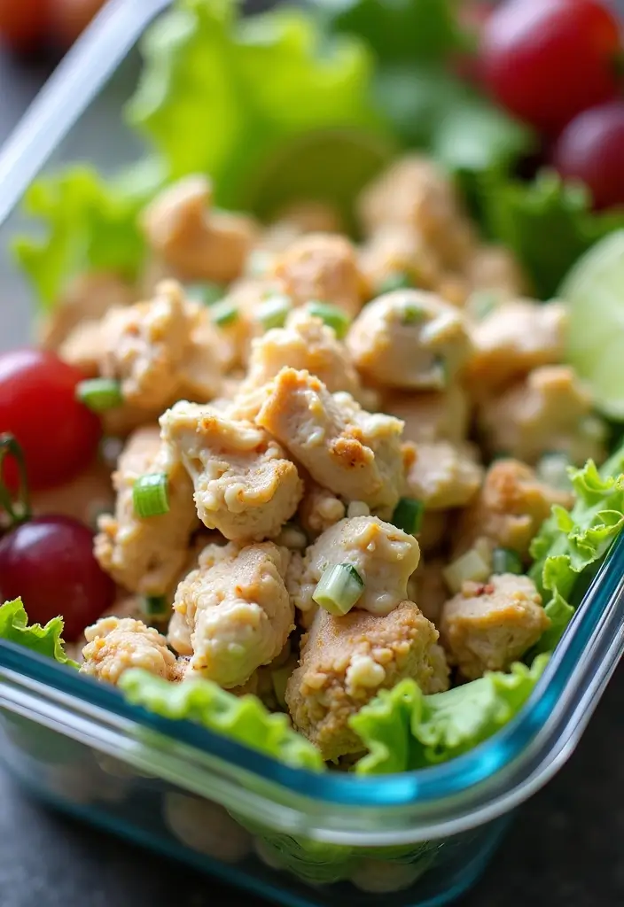 25 Chicken Salad Meal Prep Recipes for Fresh Lunch Ideas 1 25 Chicken Salad Meal Prep Recipes for Fresh Lunch Ideas - 1. Classic Chicken Salad