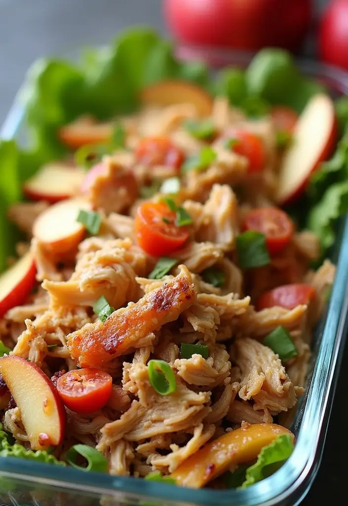 25 Chicken Salad Meal Prep Recipes for Fresh Lunch Ideas 119 25 Chicken Salad Meal Prep Recipes for Fresh Lunch Ideas - 19. Smoked Chicken Salad