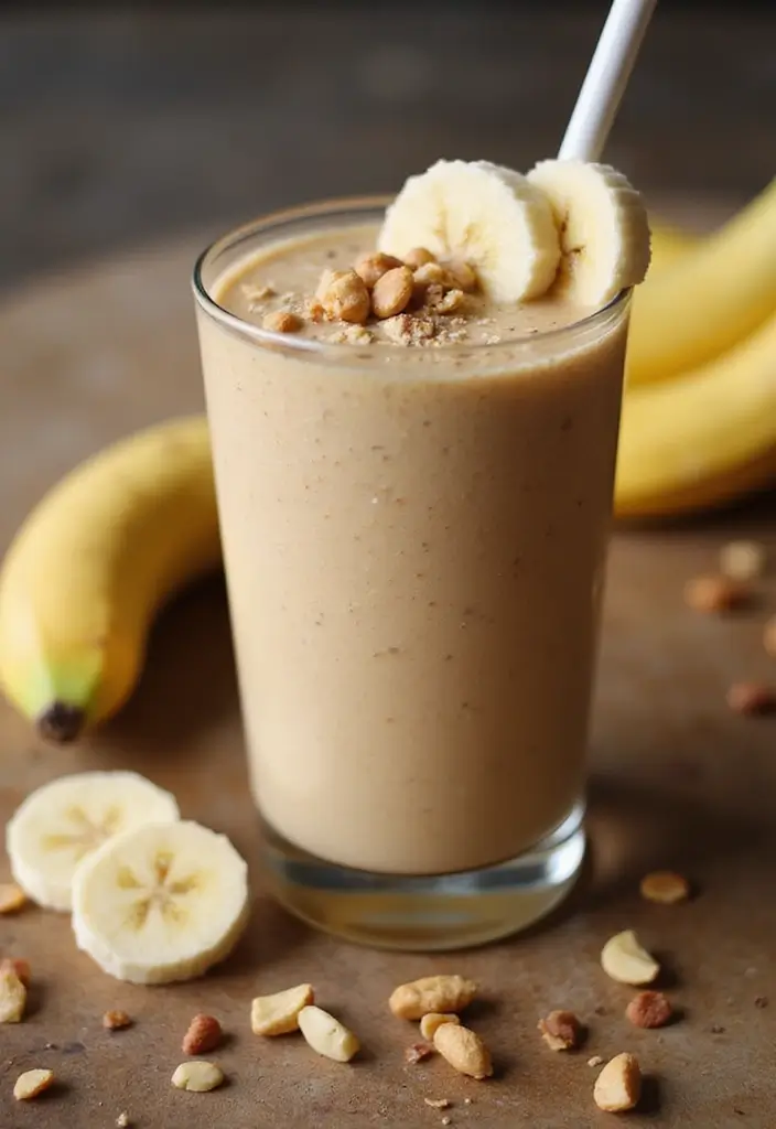 25 College Meal Prep Recipes for Students on a Budget 69 25 College Meal Prep Recipes for Students on a Budget - 13. Peanut Butter Banana Smoothie