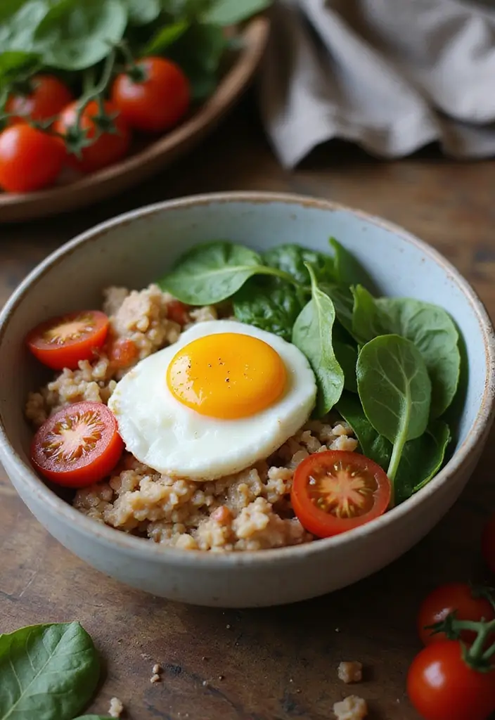 25 College Meal Prep Recipes for Students on a Budget 84 25 College Meal Prep Recipes for Students on a Budget - 16. Savory Oatmeal Bowls
