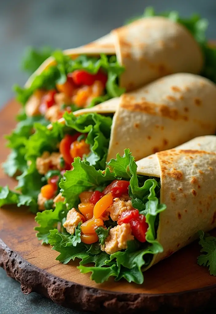 25 College Meal Prep Recipes for Students on a Budget 99 25 College Meal Prep Recipes for Students on a Budget - 19. Easy Veggie Wraps