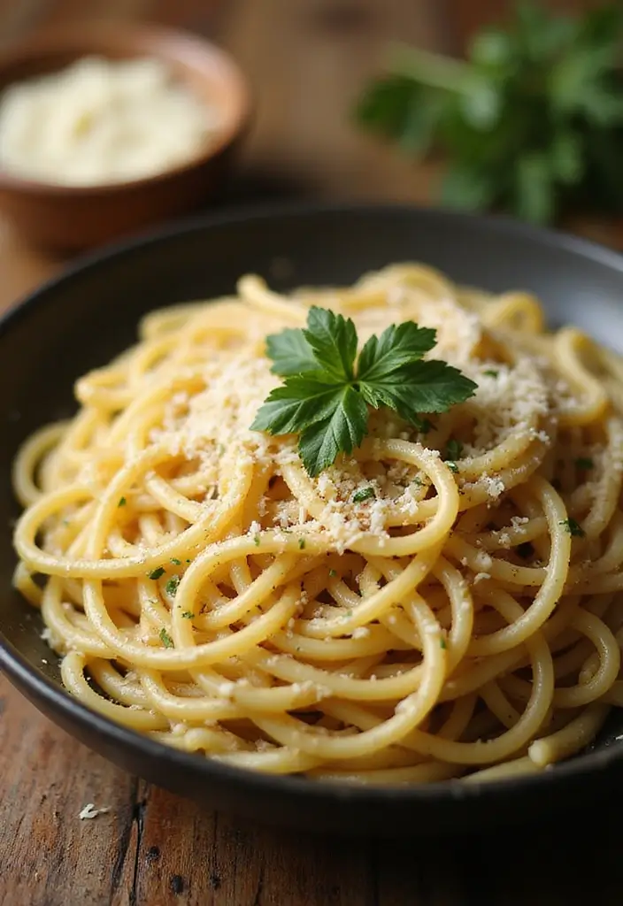 25 College Meal Prep Recipes for Students on a Budget 116 25 College Meal Prep Recipes for Students on a Budget - 22. Spaghetti with Garlic and Olive Oil