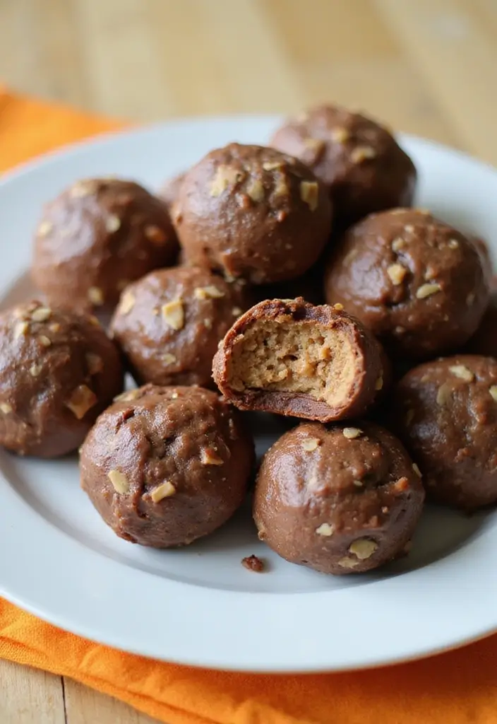 25 College Meal Prep Recipes for Students on a Budget 135 25 College Meal Prep Recipes for Students on a Budget - 25. Chocolate Peanut Butter Energy Bites
