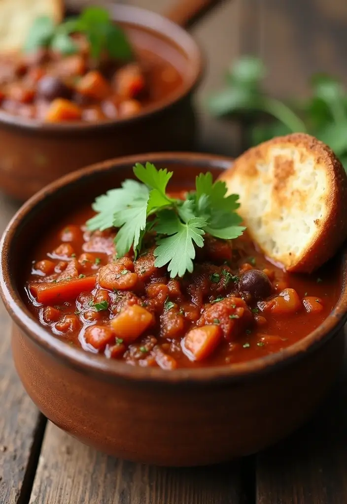 25 College Meal Prep Recipes for Students on a Budget 22 25 College Meal Prep Recipes for Students on a Budget - 4. Veggie-Packed Chili