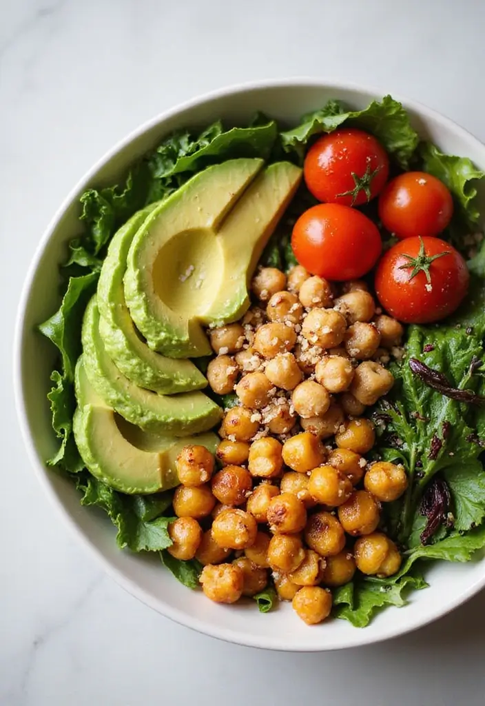 25 Dairy-Free Meal Prep Recipes That Are Easy and Tasty - 2. Spicy Chickpea Buddha Bowl