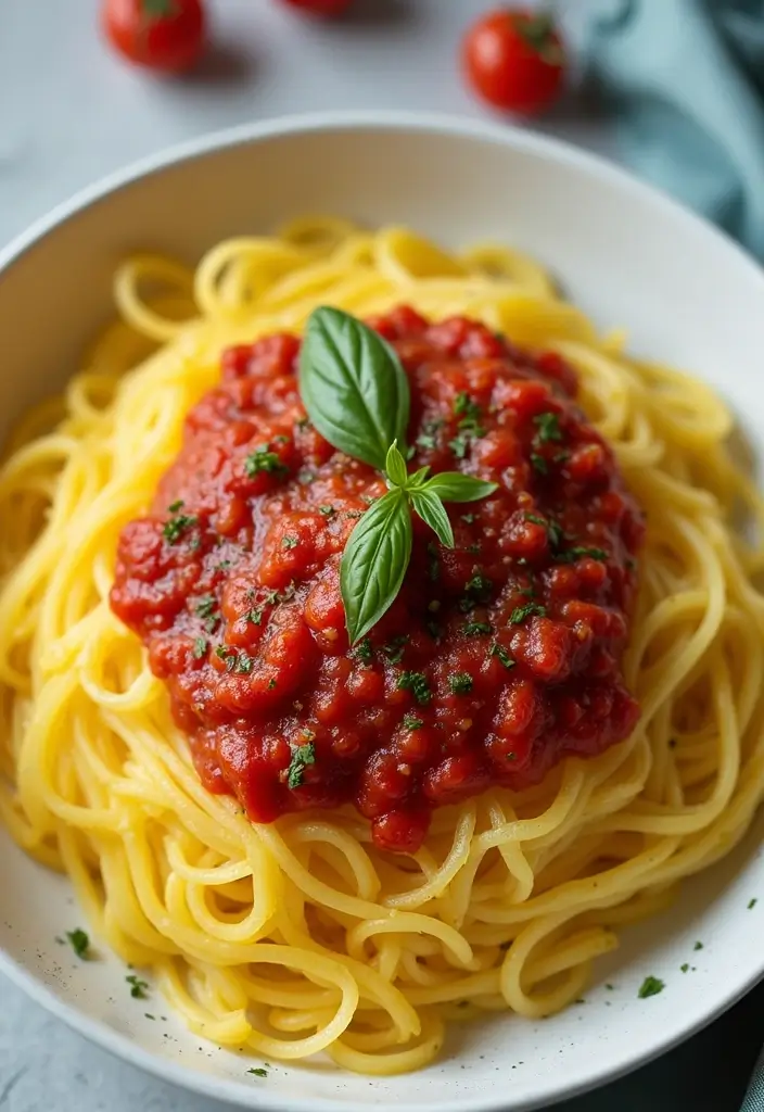 25 Dairy-Free Meal Prep Recipes That Are Easy and Tasty - 20. Spaghetti Squash with Marinara