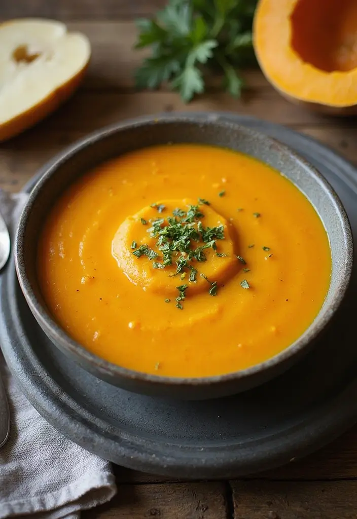 25 Dairy-Free Meal Prep Recipes That Are Easy and Tasty - 23. Butternut Squash Soup