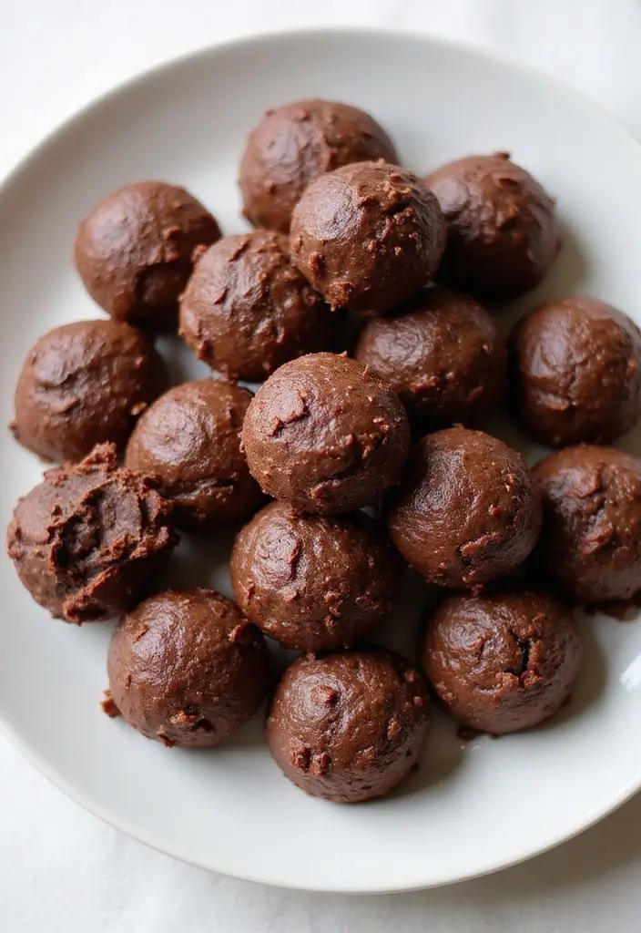 25 Dairy-Free Meal Prep Recipes That Are Easy and Tasty - 25. Vegan Chocolate Energy Balls