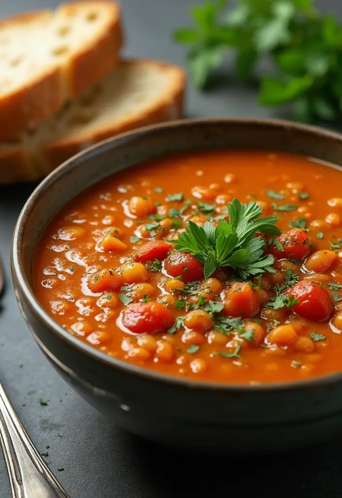 25 Dairy-Free Meal Prep Recipes That Are Easy and Tasty - 6. Vegan Lentil Soup