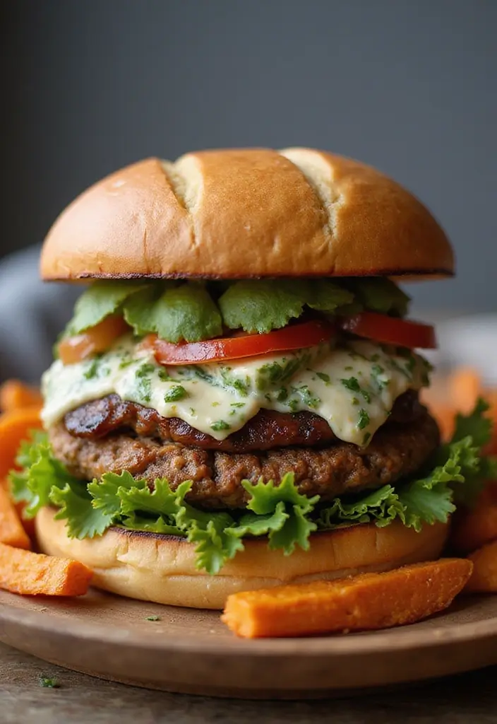 25 Delicious High-Protein Meal Prep Recipes to Boost Your Energy - 13. High-Protein Veggie Burger