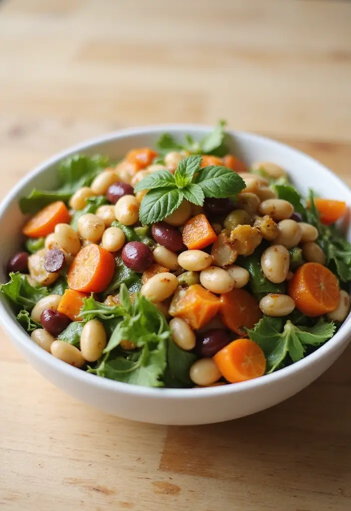 25 Delicious High-Protein Meal Prep Recipes to Boost Your Energy - 18. Simple High-Protein Salad