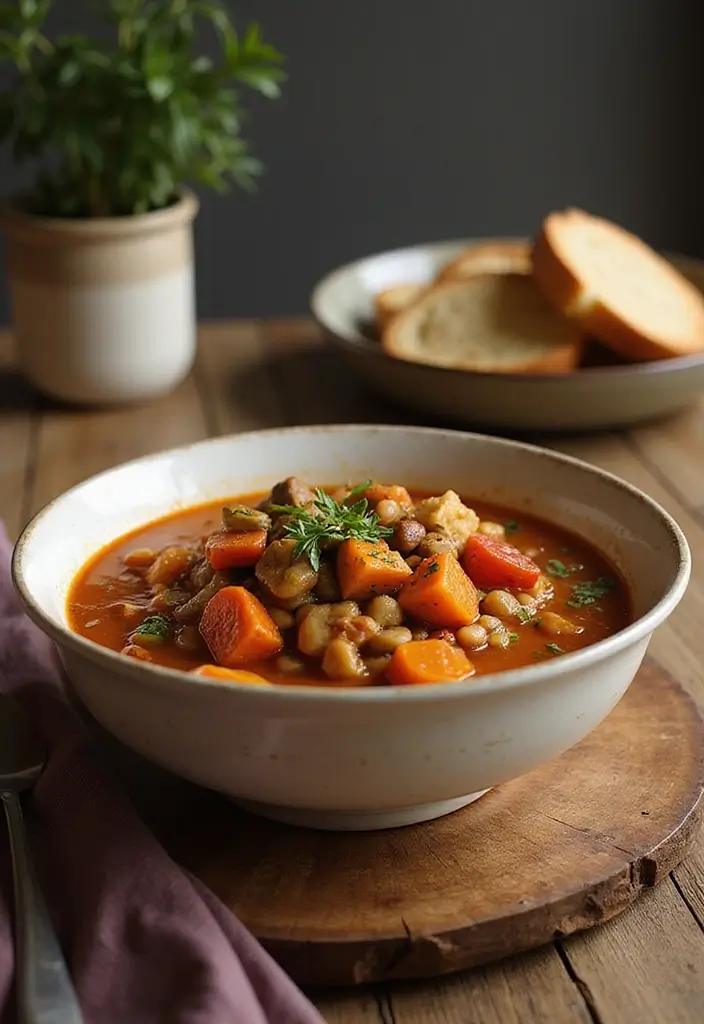 25 Delicious High-Protein Meal Prep Recipes to Boost Your Energy - 23. High-Protein Vegetable Stew
