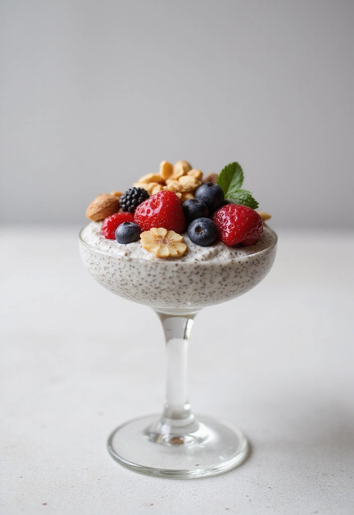 25 Delicious High-Protein Meal Prep Recipes to Boost Your Energy - 24. Chia Seed Pudding