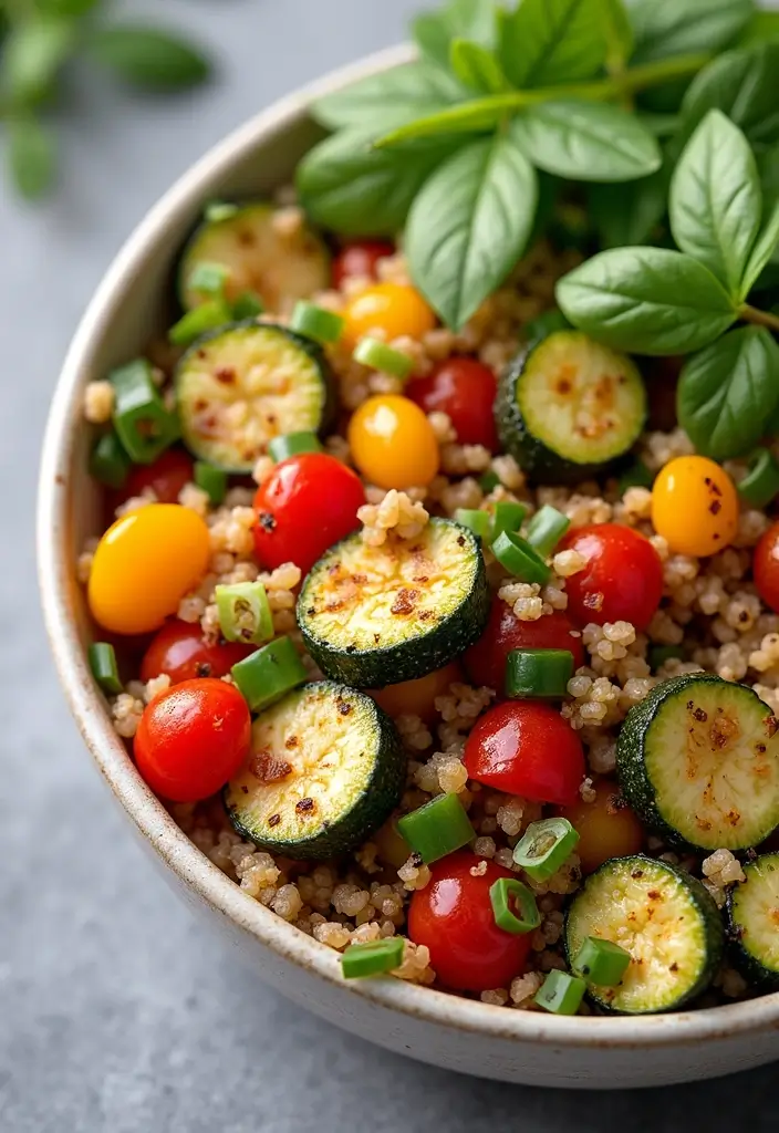 25 Gluten-Free Meal Prep Recipes for Easy Healthy Eating - 11. Roasted Vegetable Quinoa Bowls