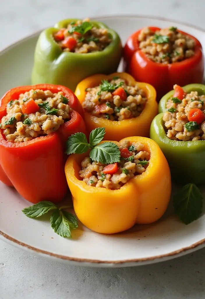 25 Gluten-Free Meal Prep Recipes for Easy Healthy Eating - 14. Stuffed Bell Peppers