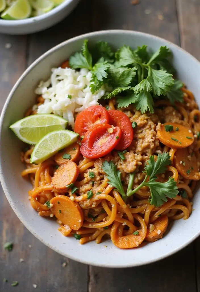 25 Gluten-Free Meal Prep Recipes for Easy Healthy Eating - 17. Thai Peanut Sweet Potato Noodles