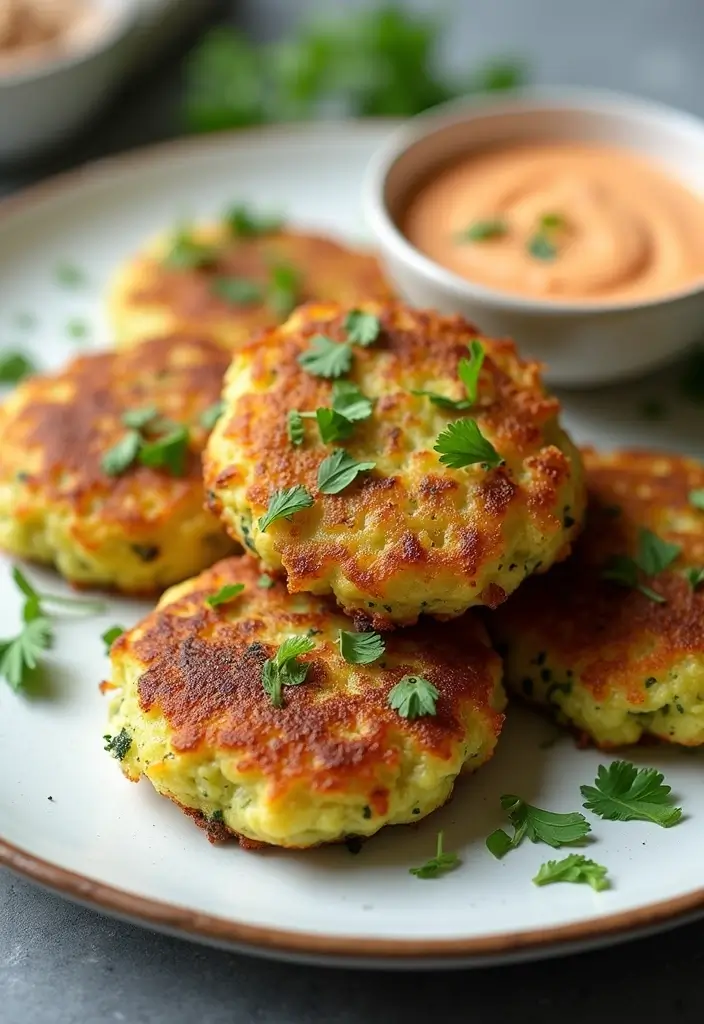 25 Gluten-Free Meal Prep Recipes for Easy Healthy Eating - 18. Zucchini Fritters