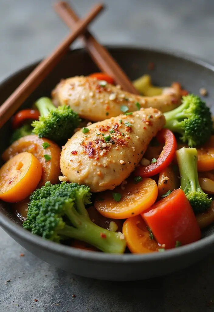25 Gluten-Free Meal Prep Recipes for Easy Healthy Eating - 2. Chicken Stir-Fry with Broccoli and Carrots
