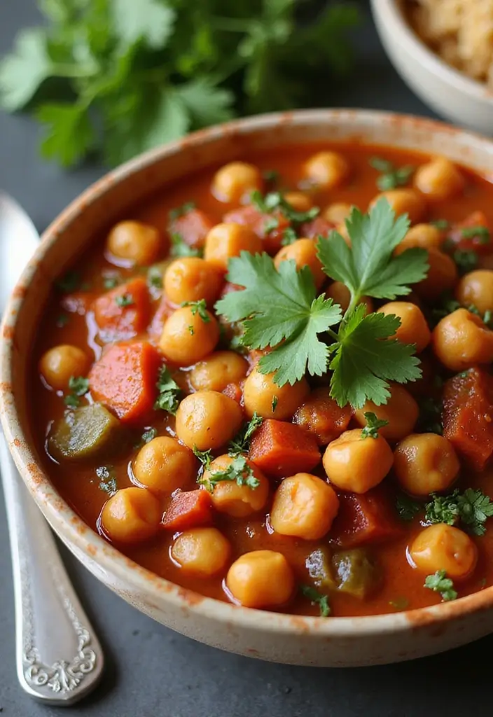 25 Gluten-Free Meal Prep Recipes for Easy Healthy Eating - 21. Moroccan Chickpea Stew