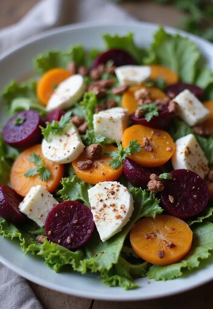 25 Gluten-Free Meal Prep Recipes for Easy Healthy Eating - 23. Beet and Goat Cheese Salad