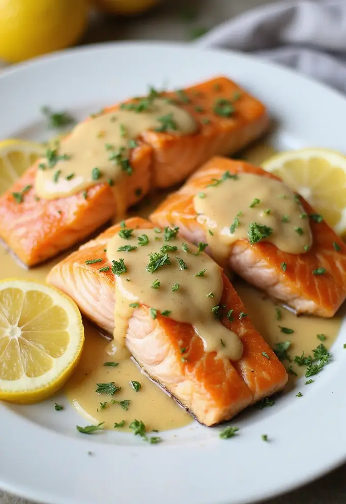25 Gluten-Free Meal Prep Recipes for Easy Healthy Eating - 3. Baked Lemon-Dijon Salmon