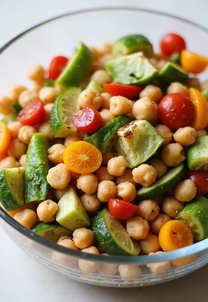25 Gluten-Free Meal Prep Recipes for Easy Healthy Eating - 8. Mediterranean Chickpea Salad
