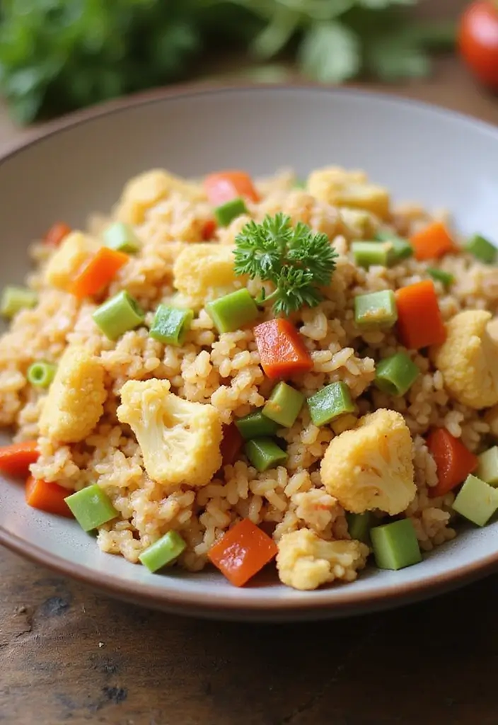 25 Gluten-Free Meal Prep Recipes for Easy Healthy Eating - 9. Cauliflower Fried Rice
