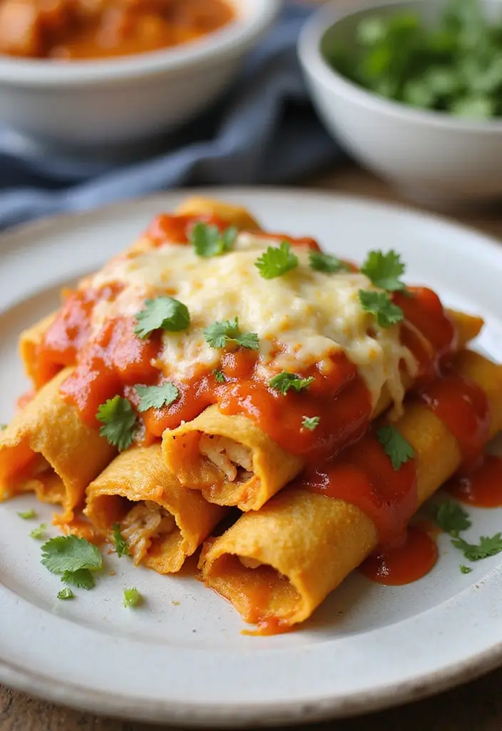 25 Ground Turkey Meal Prep Recipes That Are Healthy and Low Carb - 20. Turkey and Sweet Potato Enchiladas