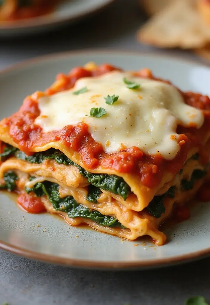 25 Ground Turkey Meal Prep Recipes That Are Healthy and Low Carb - 24. Turkey and Spinach Lasagna