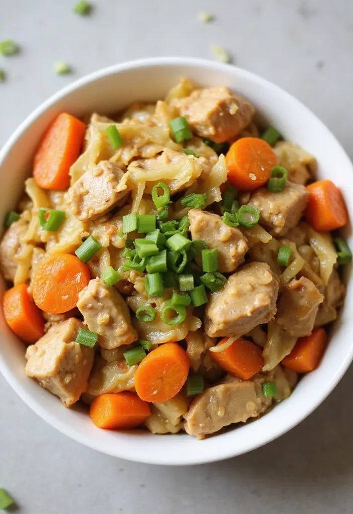 25 Ground Turkey Meal Prep Recipes That Are Healthy and Low Carb - 7. Turkey and Cabbage Stir-Fry