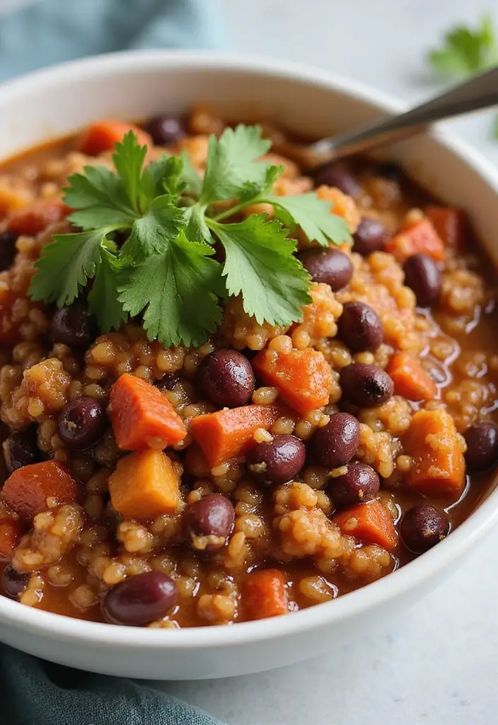 25 Instant Pot Meal Prep Recipes for Quick Weeknights - 2. Quinoa & Black Bean Chili