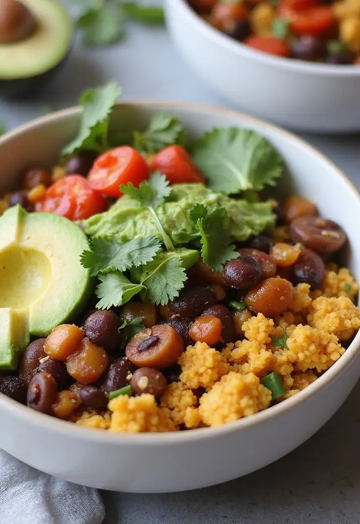 25 Meal Prep Recipes for 21 Day Fix Success 46 25 Meal Prep Recipes for 21 Day Fix Success - 10. Cauliflower Rice Burrito Bowls
