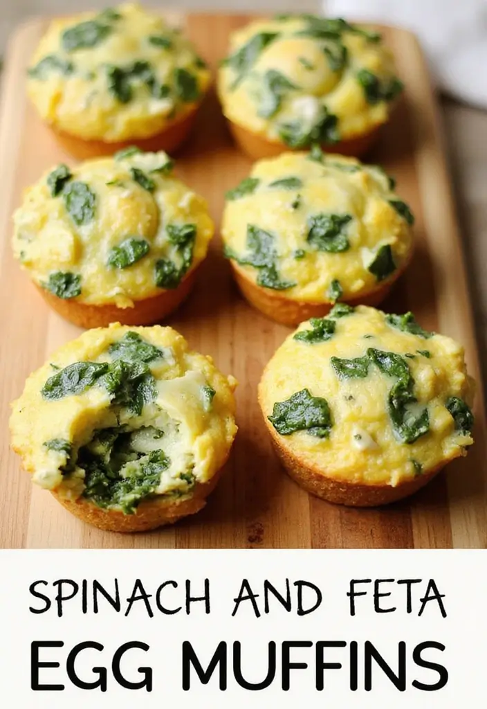 25 Meal Prep Recipes for 21 Day Fix Success 63 25 Meal Prep Recipes for 21 Day Fix Success - 13. Spinach & Feta Egg Muffins