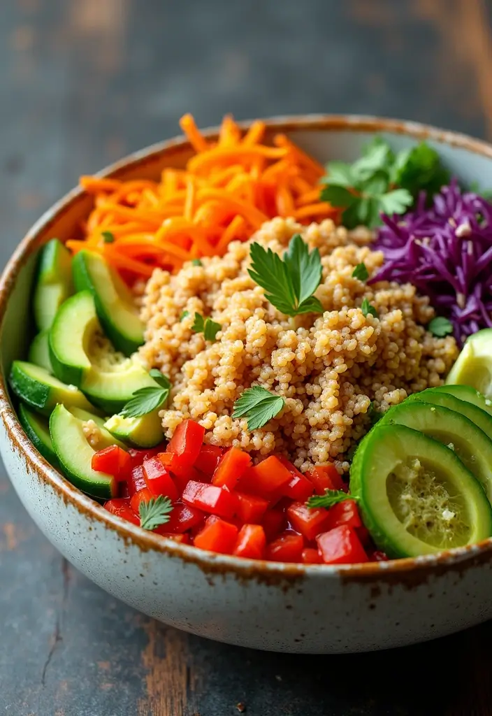 25 Meal Prep Recipes for 21 Day Fix Success 70 25 Meal Prep Recipes for 21 Day Fix Success - 14. Thai Peanut Quinoa Bowl