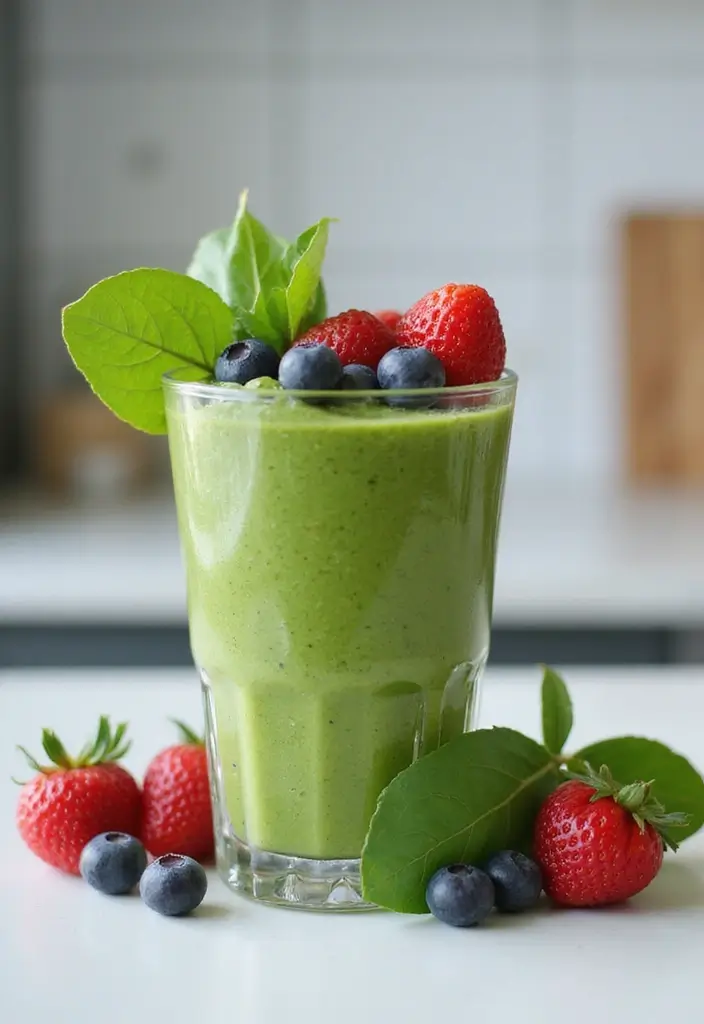 25 Meal Prep Recipes for 21 Day Fix Success 84 25 Meal Prep Recipes for 21 Day Fix Success - 16. Berry & Spinach Smoothie