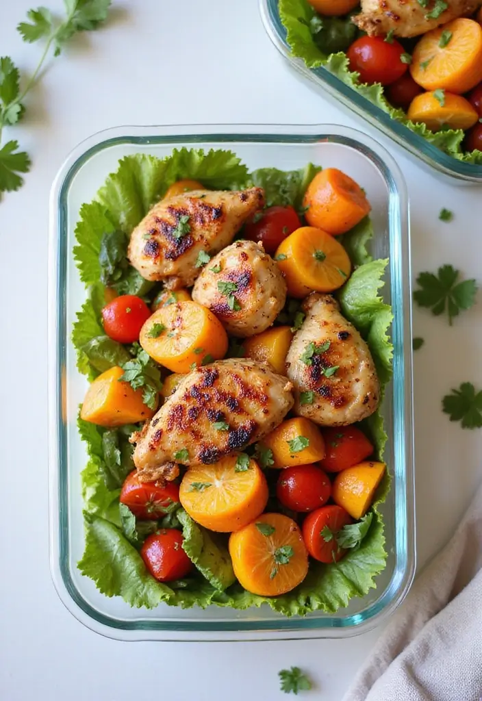 25 Meal Prep Recipes for 21 Day Fix Success 8 25 Meal Prep Recipes for 21 Day Fix Success - 2. Grilled Chicken & Veggie Bowls