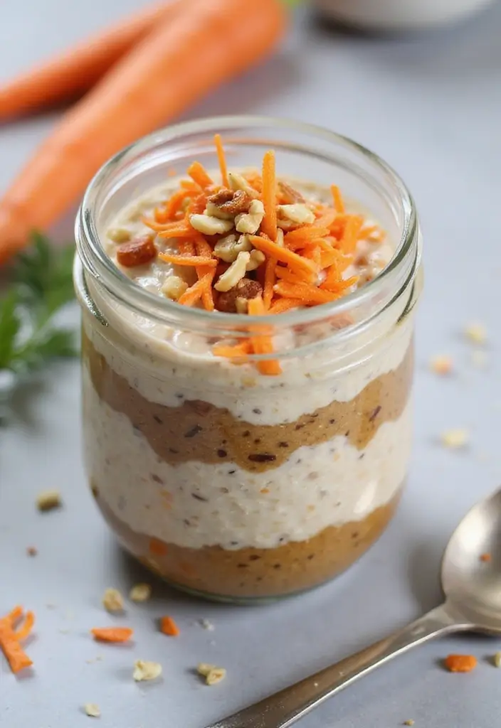 25 Meal Prep Recipes for 21 Day Fix Success 126 25 Meal Prep Recipes for 21 Day Fix Success - 24. Carrot Cake Overnight Oats