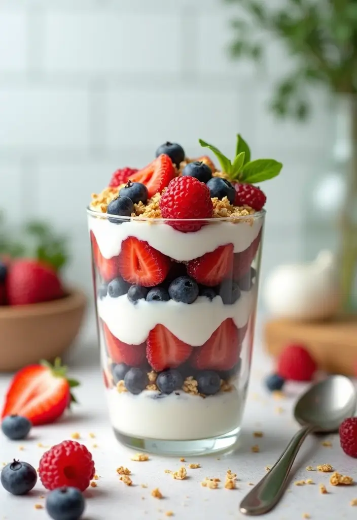 25 Meal Prep Recipes for 21 Day Fix Success 26 25 Meal Prep Recipes for 21 Day Fix Success - 6. Greek Yogurt Parfaits