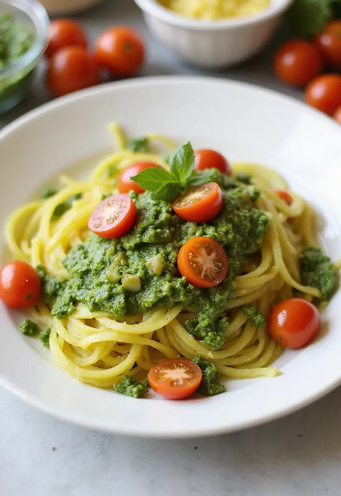 25 Meal Prep Recipes for Diabetics Type 2 That Taste Amazing 76 25 Meal Prep Recipes for Diabetics Type 2 That Taste Amazing - 14. Spaghetti Squash with Pesto