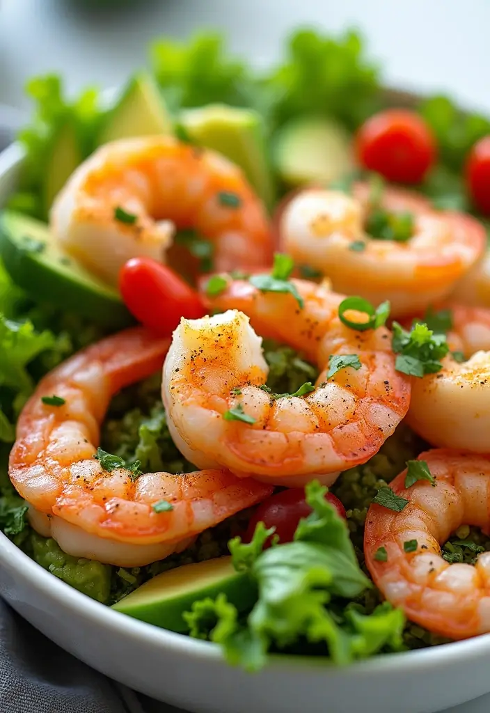 25 Meal Prep Recipes for Diabetics Type 2 That Taste Amazing 88 25 Meal Prep Recipes for Diabetics Type 2 That Taste Amazing - 16. Shrimp and Avocado Salad