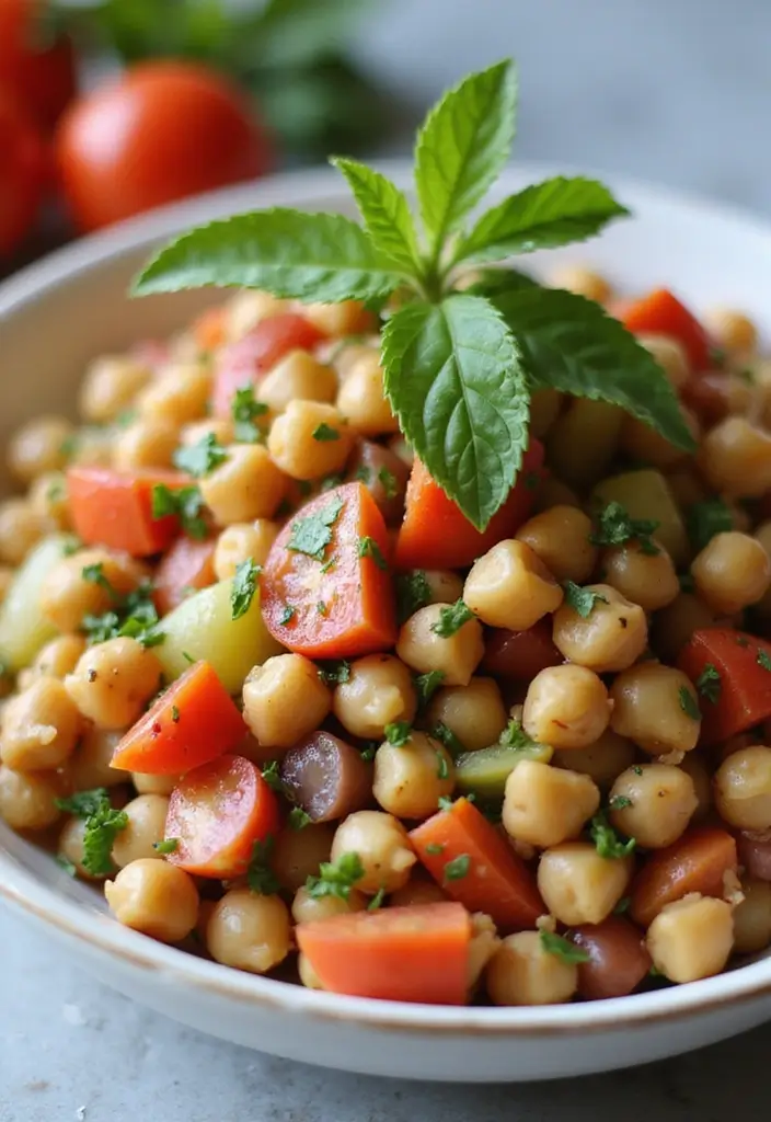 25 Meal Prep Recipes for Diabetics Type 2 That Taste Amazing 95 25 Meal Prep Recipes for Diabetics Type 2 That Taste Amazing - 17. Mediterranean Chickpea Salad