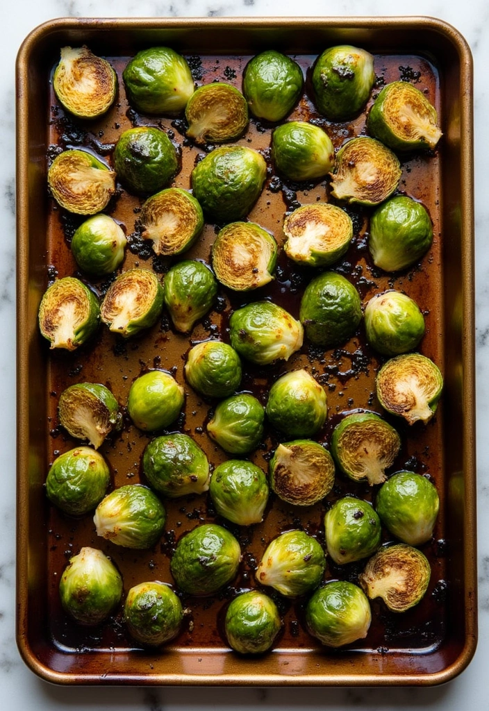 25 Meal Prep Recipes for Diabetics Type 2 That Taste Amazing 102 25 Meal Prep Recipes for Diabetics Type 2 That Taste Amazing - 18. Roasted Brussels Sprouts with Balsamic Glaze