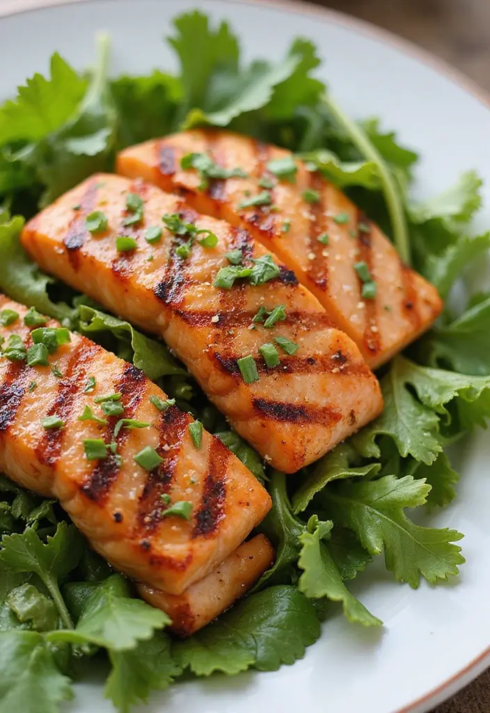 25 Meal Prep Recipes for Diabetics Type 2 That Taste Amazing 109 25 Meal Prep Recipes for Diabetics Type 2 That Taste Amazing - 19. Grilled Salmon Salad