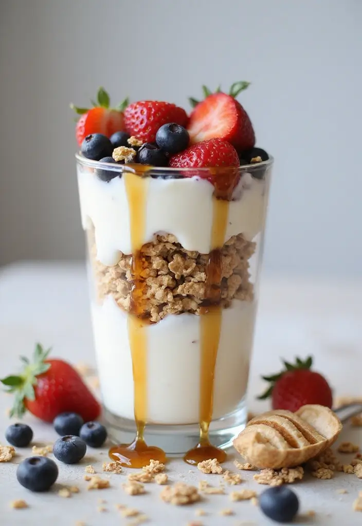 25 Meal Prep Recipes to Gain Weight for Men Made Simple 62 25 Meal Prep Recipes to Gain Weight for Men Made Simple - 10. Greek Yogurt Parfait