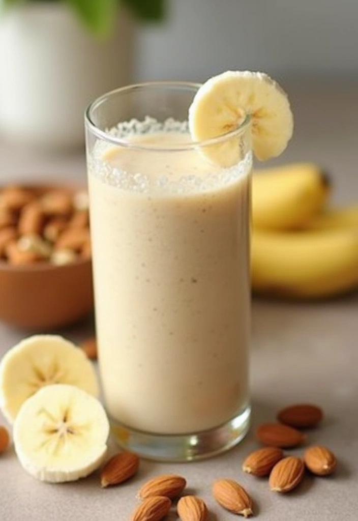 25 Meal Prep Recipes to Gain Weight for Men Made Simple 75 25 Meal Prep Recipes to Gain Weight for Men Made Simple - 13. Almond Butter Banana Smoothie