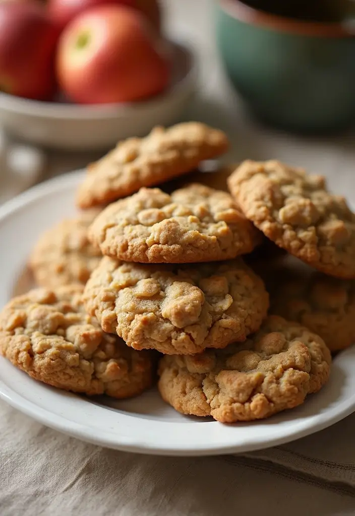 25 Meal Prep Recipes to Gain Weight for Men Made Simple 137 25 Meal Prep Recipes to Gain Weight for Men Made Simple - 23. Applesauce Oatmeal Cookies
