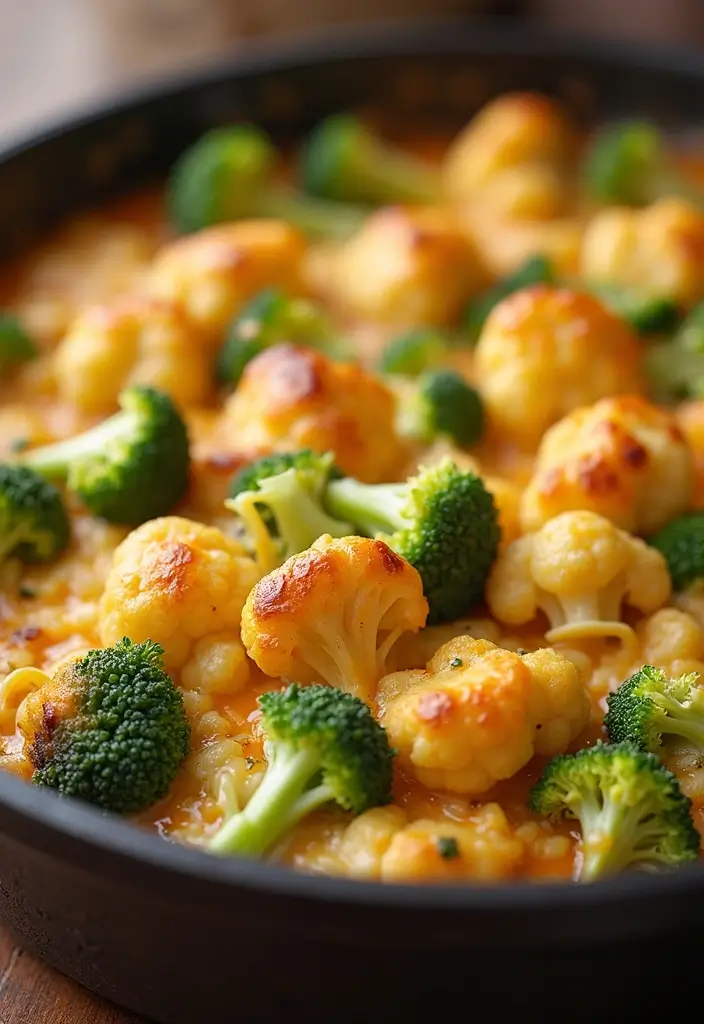 25 Meal Prep Recipes to Gain Weight for Men Made Simple 55 25 Meal Prep Recipes to Gain Weight for Men Made Simple - 9. Cheesy Broccoli and Cauliflower Casserole
