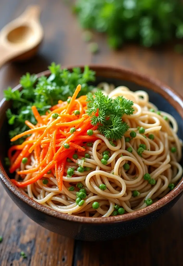 25 Salad Meal Prep Lunch Recipes for Light and Healthy Meals - 4. Asian Noodle Salad