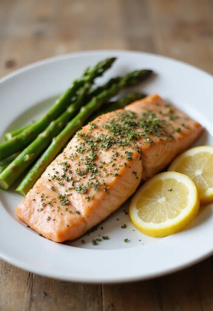 26 FTDI Meal Prep Recipes from The Camp Transformation Program 67 26 FTDI Meal Prep Recipes from The Camp Transformation Program - 11. Herb-Crusted Salmon with Asparagus