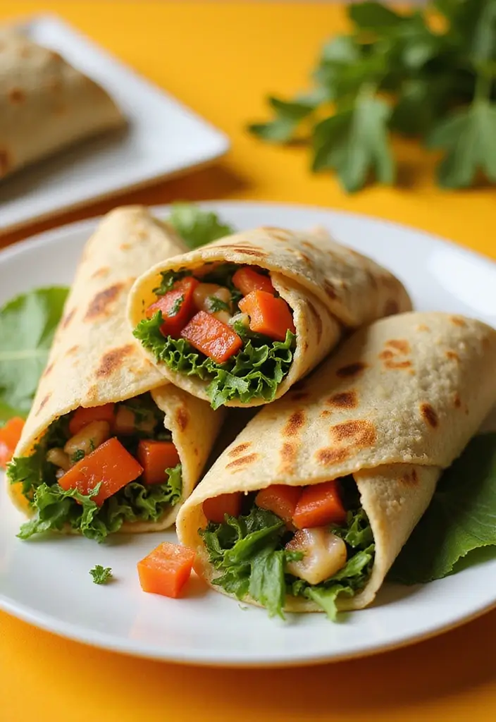 26 FTDI Meal Prep Recipes from The Camp Transformation Program 72 26 FTDI Meal Prep Recipes from The Camp Transformation Program - 12. Grilled Veggie and Hummus Wraps